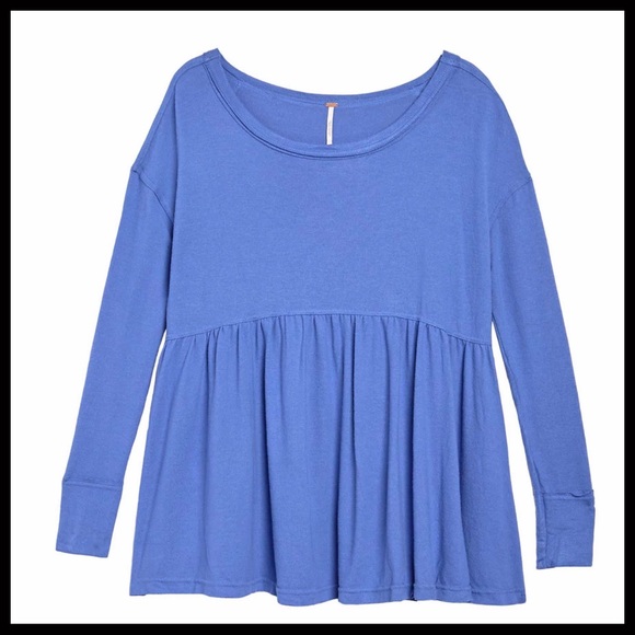 FREE PEOPLE BOHO FLOWY TUNIC TOP TEE A2C - Picture 8 of 16